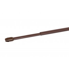 Rod for cafe curtains brown
