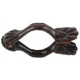 Cafe curtain clip brown